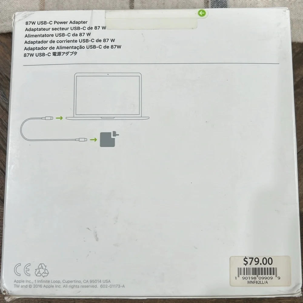 Apple USB-C 87W Power Adapter